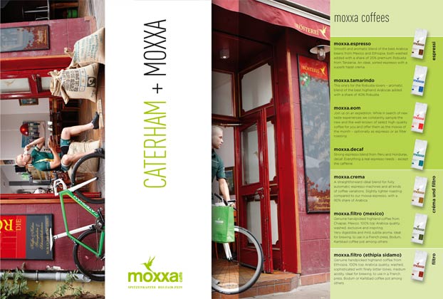 Caterham zur EUROBIKE Kooperation mit MOXXA-Caffé
